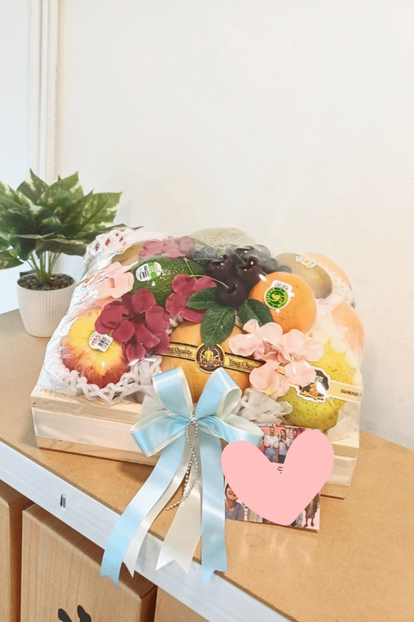 กระบะไม้ size m - Love You Mom